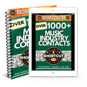 1,000+ Music Industry Contacts