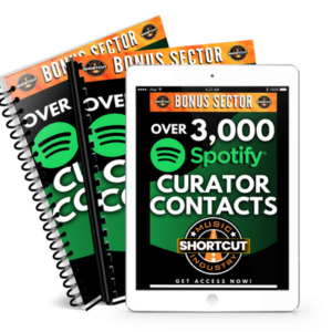 Over 3,000 Spotify Curator Contacts: Get The Access! (Bundle)