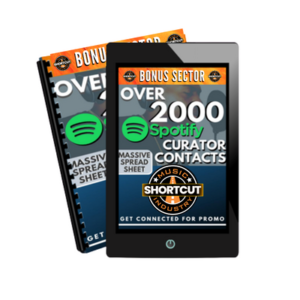 Over 2,000 Spotify Curator Contacts + The Complete Music Industry Contacts (Bundle)
